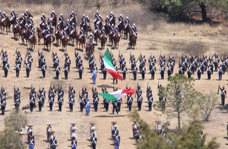 Puebla revive la gesta del 5 de Mayo con escenificación que enaltece la identidad nacional