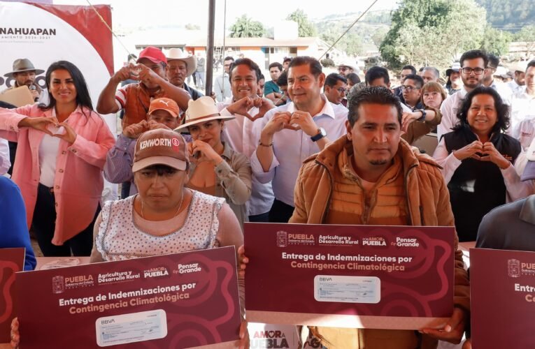 “Nos apoyaron de inmediato”: familias de Ajolotla agradecen respaldo de Armenta tras tromba