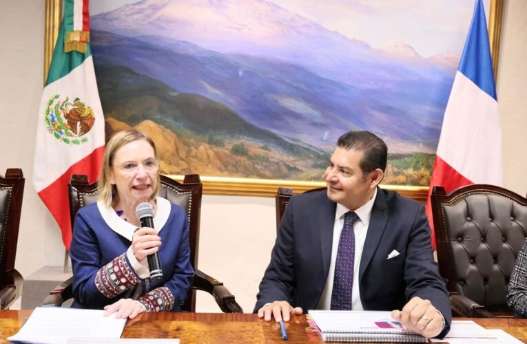 Puebla y Francia estrechan cooperación con proyectos de innovación tecnológica, educativa y cultural