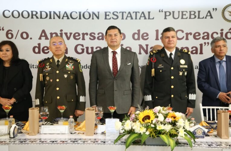 Puebla, estado seguro con el respaldo de la Guardia Nacional, Marina y Ejército Mexicano