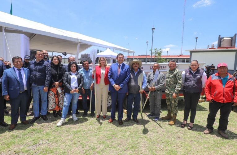 Puebla fortalece la protección civil con reducción del 68% en daños forestales