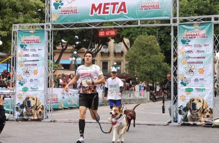 “Lomitos Imparables”: Puebla vive una carrera con causa y en familia