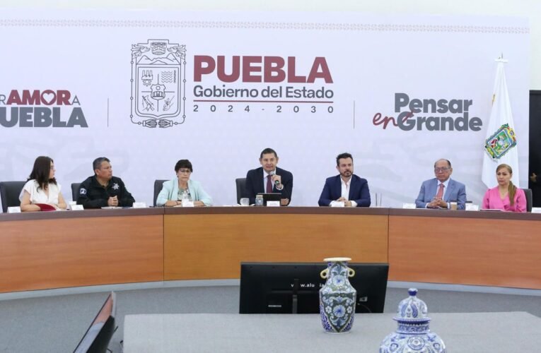 Armenta llama a alcaldes a respetar la ley: en Puebla se impulsa un transporte legal y sin corrupción