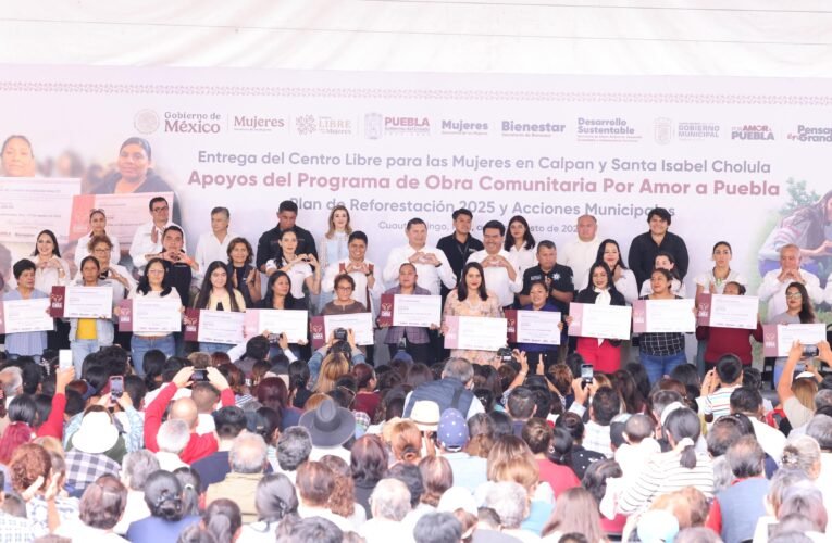 Puebla impulsa desarrollo con participación ciudadana y justicia social