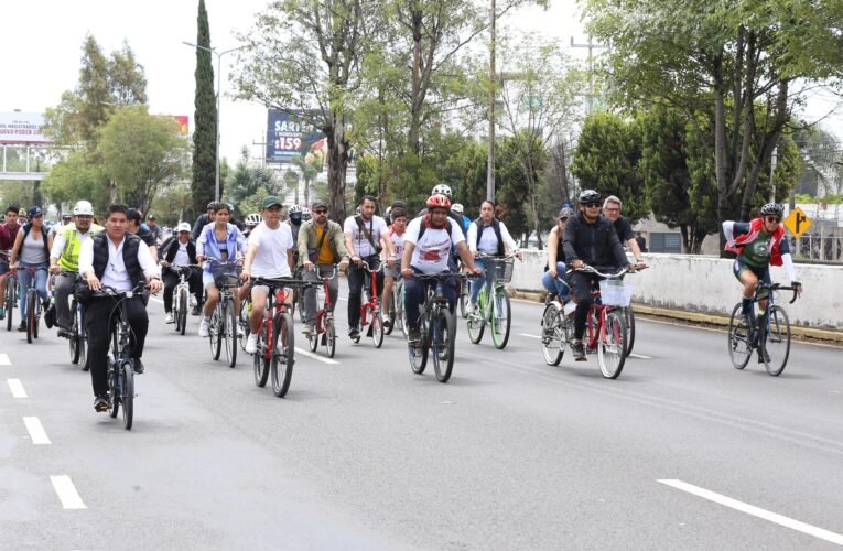 Rodadas Patrimoniales promueven paz, cultura y deporte en municipios poblanos