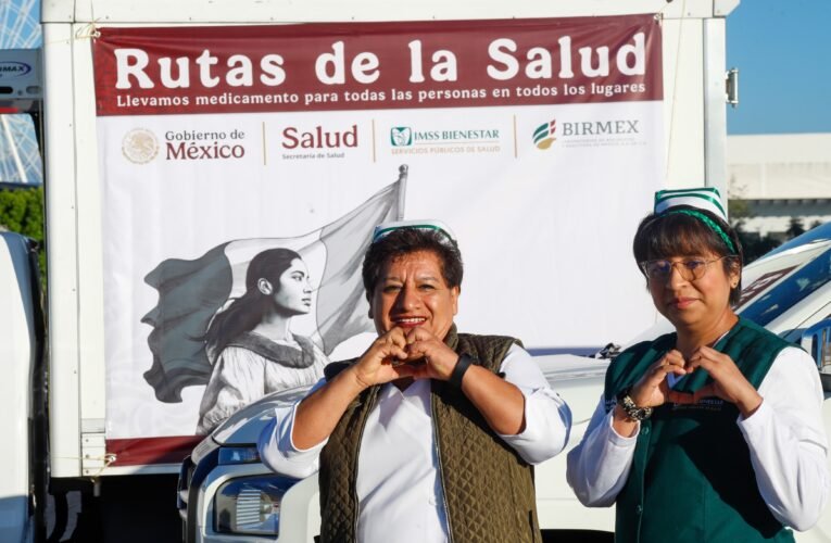 Puebla se suma a Rutas de la Salud; garantizarán abasto de medicamentos en IMSS-Bienestar