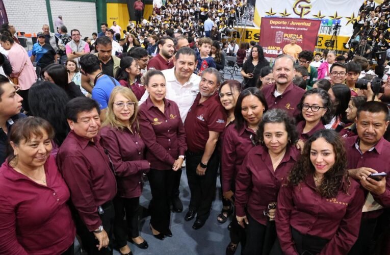 Impulsan desarrollo humano en Puebla a través del tenis de mesa