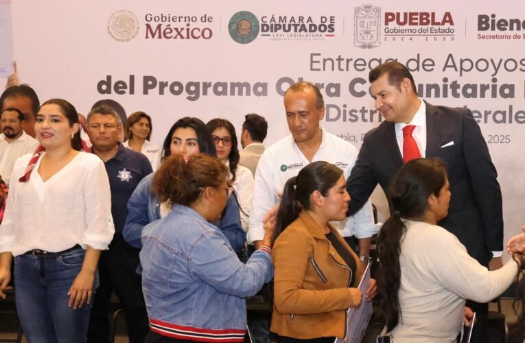 Puebla y Gobierno Federal reforzarán Programa de Obra Comunitaria en 2026