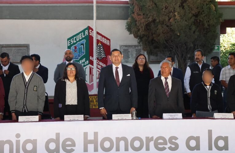 Puebla honra su historia y fortalece el orgullo patrio desde Acatzingo