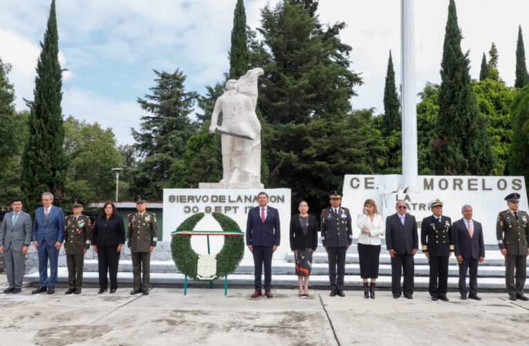 Puebla honra a José María Morelos y Pavón en su 260 aniversario