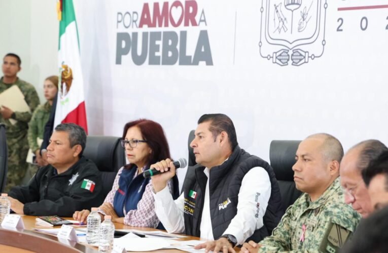 Armenta ratifica que no se escatimarán recursos para salvar vidas y atender a damnificados en la Sierra Norte