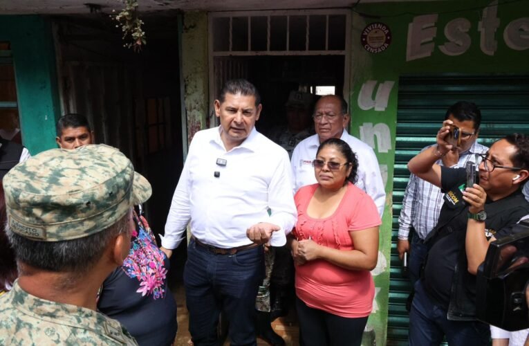 Gobierno de Puebla creará partida presupuestal de Protección Civil para reforzar la reconstrucción en la Sierra Norte