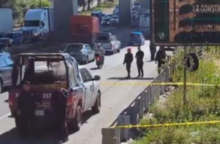 Restos humanos hallados en la carretera México-Puebla