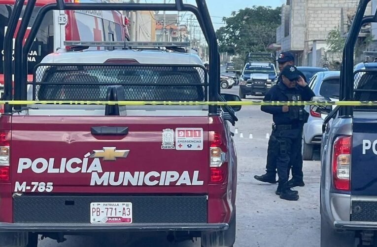 Le disparan a un hombre tras dejar a sus hijos en la escuela, en Puebla