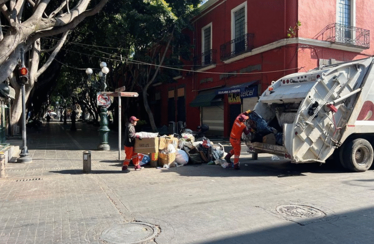 Así será la recolección de basura en Puebla durante el fin de año