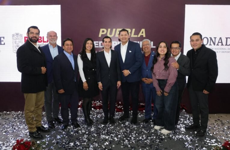 PUEBLA SERÁ SEDE DE LA OLIMPIADA NACIONAL 2026: ROMMEL PACHECO