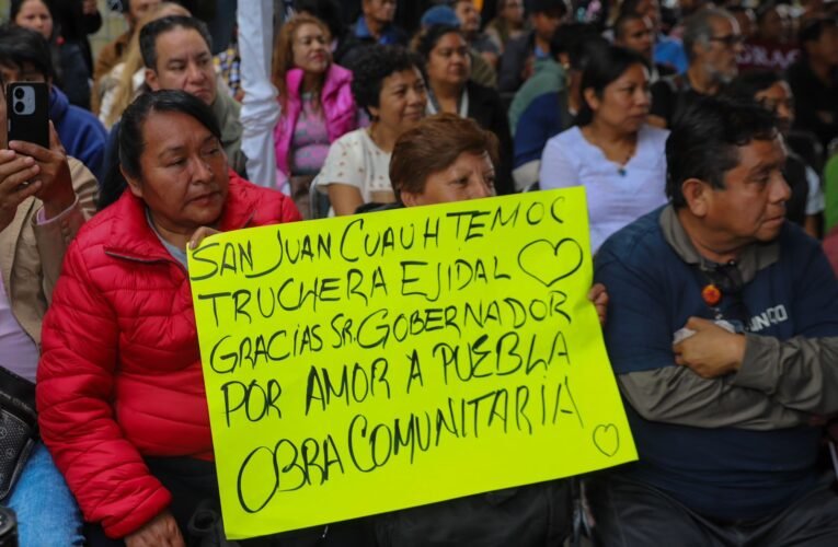 CON OBRA COMUNITARIA, EL DESARROLLO LLEGA A TODAS LAS REGIONES: ARMENTA