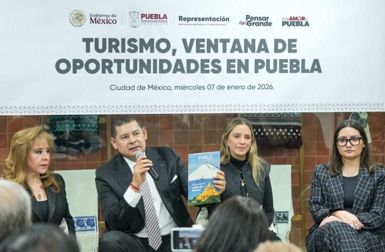 PUEBLA SE CONSOLIDA COMO POTENCIA TURÍSTICA, ES EL CUARTO DESTINO MÁS VISITADO EN MÉXICO